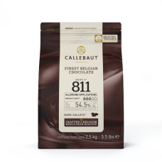 Barry Callebaut ciocolata neagra 54% 2.5 kg